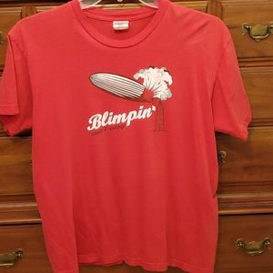 Red Hindenburg Novelty Tee